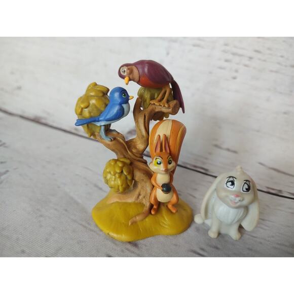 Disney Sofia The First Forest Friends And Clover Rabbit PVC Figure Cake Topper - Picture 3 of 6